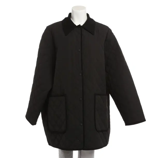 Übergangsmantel, in Schwarz, Polyester, Totême