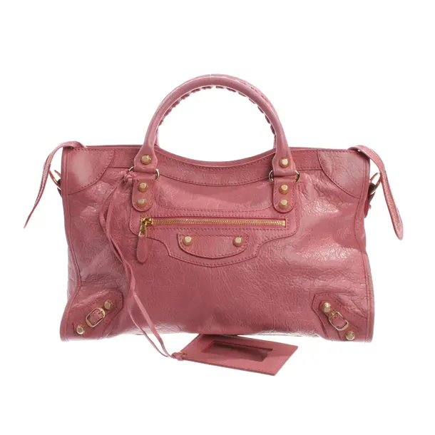 Handbag, in Pink, Leather, Balenciaga