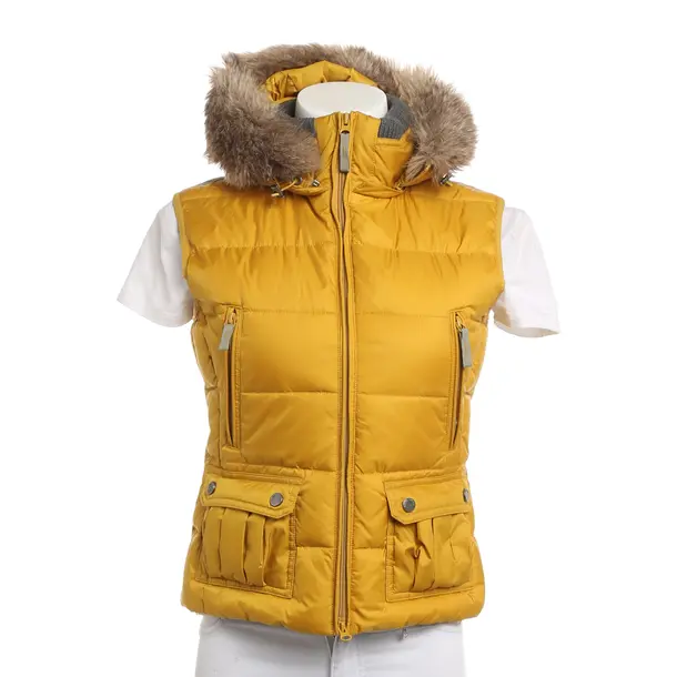 Weste, in Senfgelb, Polyester, Marc O'Polo