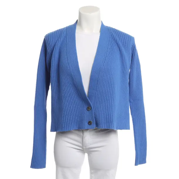 Strickjacke, in Blau, Wolle, Victoria Beckham