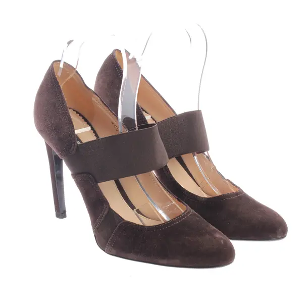 Pumps, in Dark Brown, Giorgio Armani