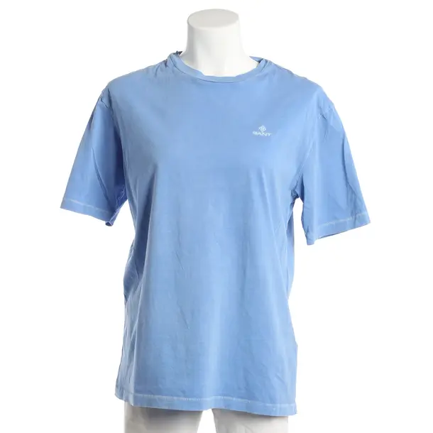 Shirt, in Blau, Baumwolle, Gant