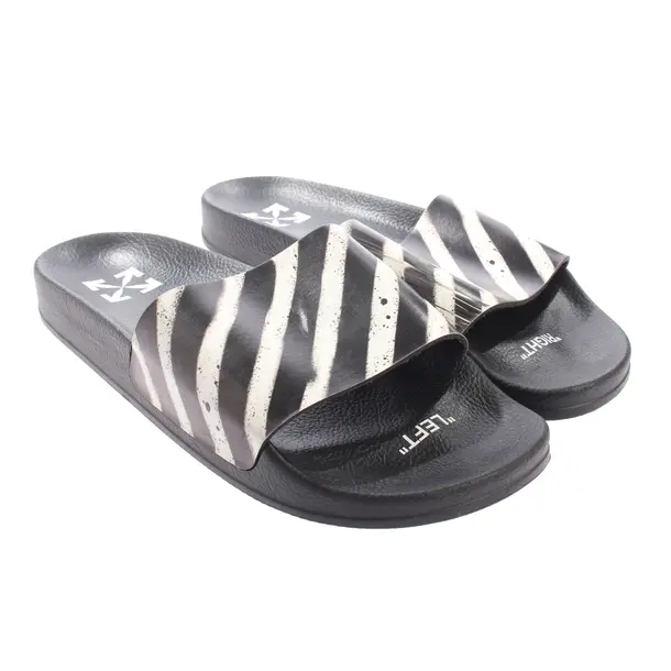 Slides, in Schwarz, Off-White