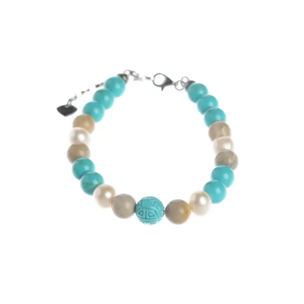 Armband, in Mehrfarbig, 925er Sterling Silber, Thomas Sabo