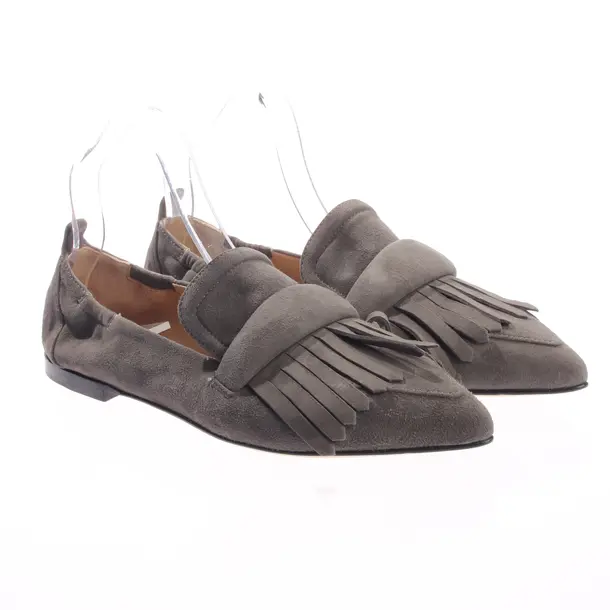 Loafers, in Dark Gray, Pomme d´or
