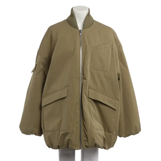 Bomberjacke, in Beige, Polyester, Ganni