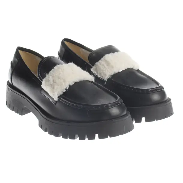 Loafers, in Schwarz, Mrs & Hugs