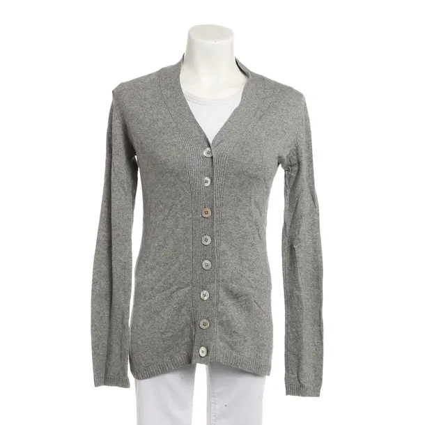 Cardigan, in Gray, Cashmere, Hemisphere