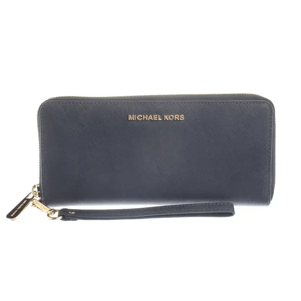 Geldbörse, in Blau, Polyurethan, Michael Kors