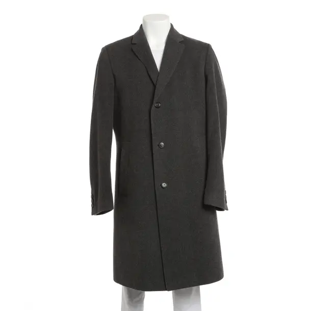 Cappotto mezza stagione, in Grigio, Lana, Hugo Boss Etichetta Nera