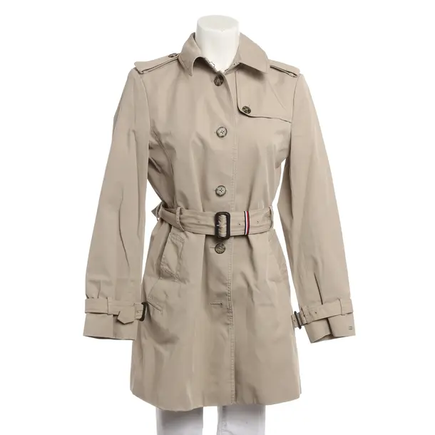 Trenchcoat, in Hellbraun, Baumwolle, Tommy Hilfiger