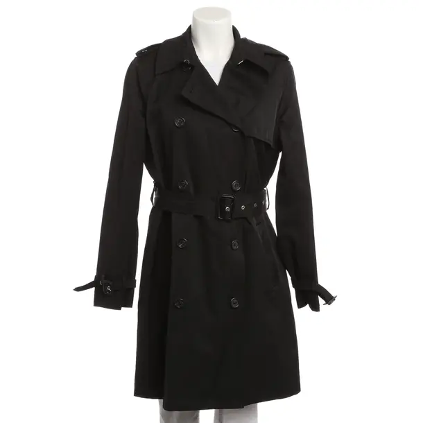 Trench Coat, in Black, Cotton, Lauren Ralph Lauren