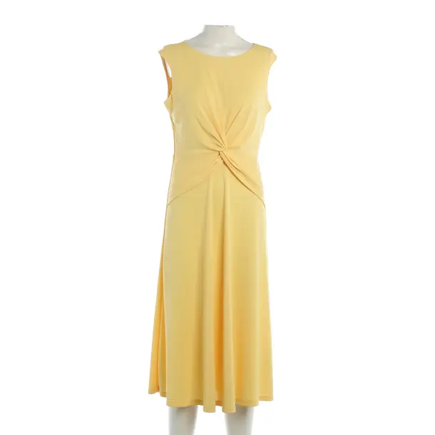 Dress, in Yellow, Polyester, Ralph Lauren Black Label