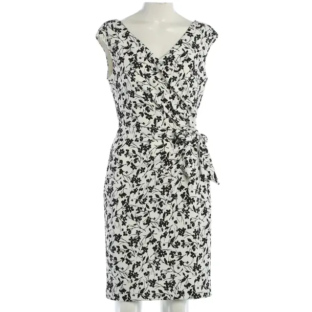 Dress, in White, Polyester, Lauren Ralph Lauren