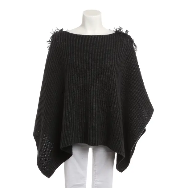 Poncho, in Grigio scuro, Cachemire, Iris von Arnim
