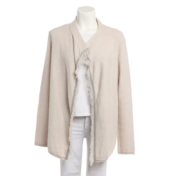 Strickjacke, in Beige, Kaschmir, Hemisphere