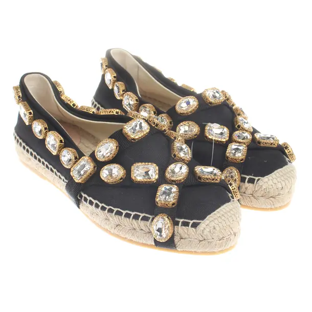 Espadrilles, in Schwarz, Gucci