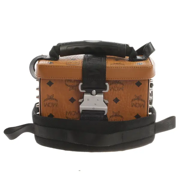 Borsa a cinture a tracolla, in Marrone chiaro, Pelle, MCM