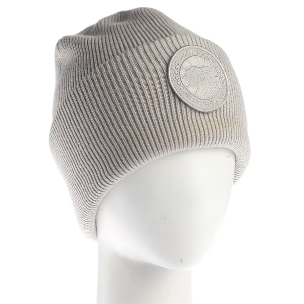 Mütze, in Grau, Wolle, Canada Goose