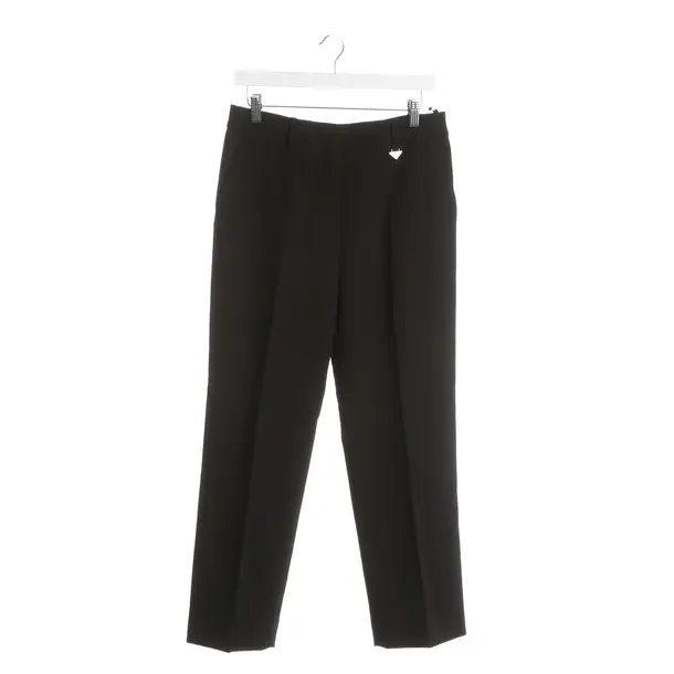 Hose, in Schwarz, Wolle, Prada