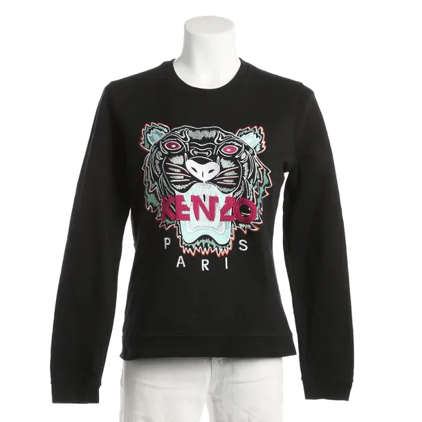 Sweatshirt, in Schwarz, Baumwolle, Kenzo