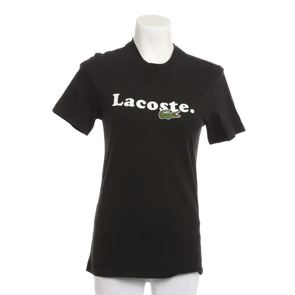 Shirt, in Schwarz, Baumwolle, Lacoste