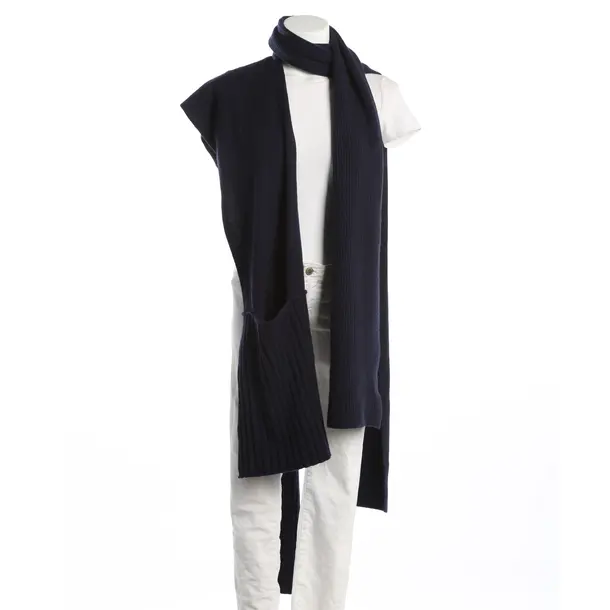 Scarf, in Navy, Wool, Dorothee Schumacher