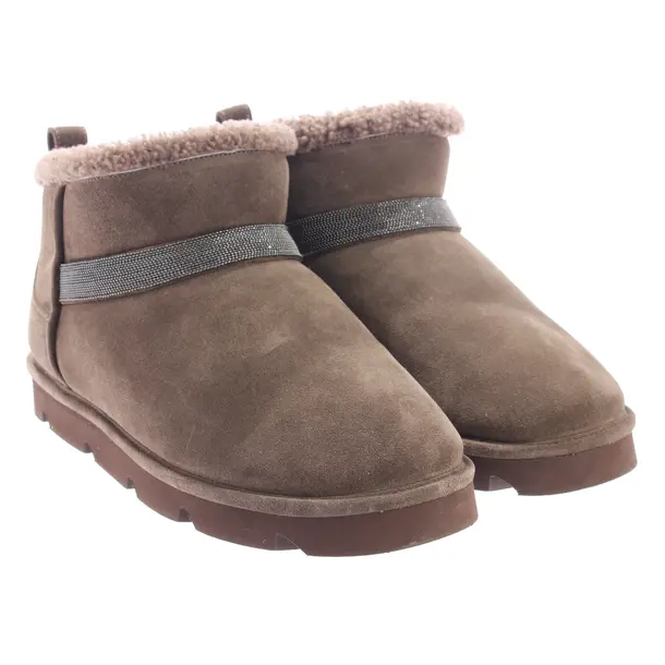 Stiefeletten, in Braun, Brunello Cucinelli