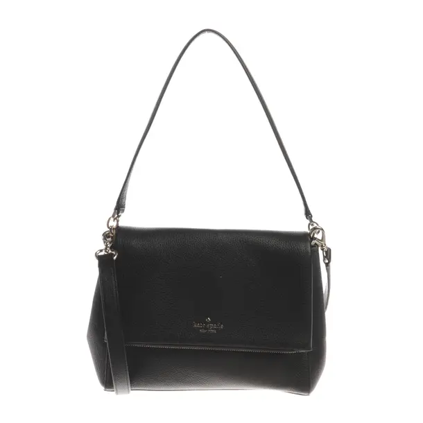 Shoulder Bag, in Black, Leather, Kate Spade New York
