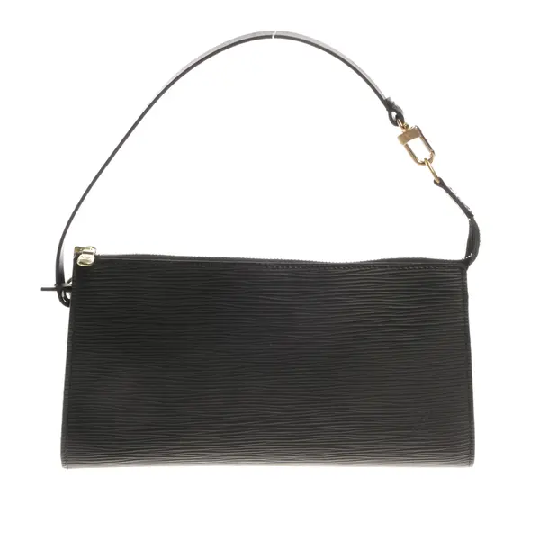 Handtasche, in Schwarz, Leder, Louis Vuitton