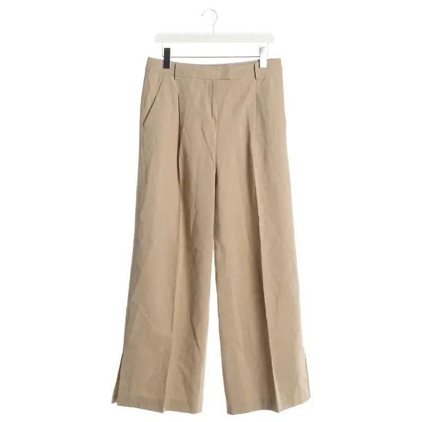 Hose, in Camel, Leinen, Seductive