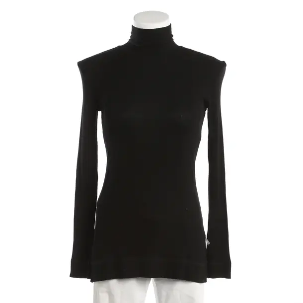 Longsleeve, in Schwarz, Viskose, Sly 010