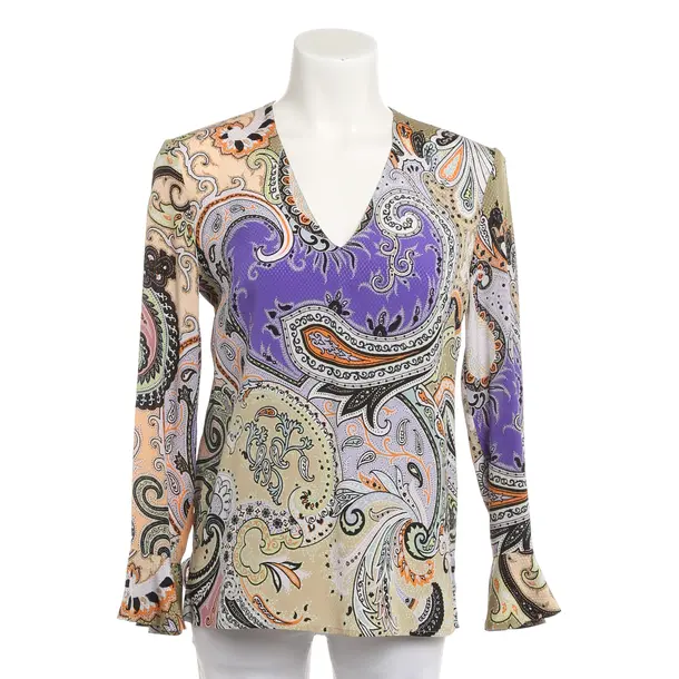 Bluse, in Mehrfarbig, Seide, Etro