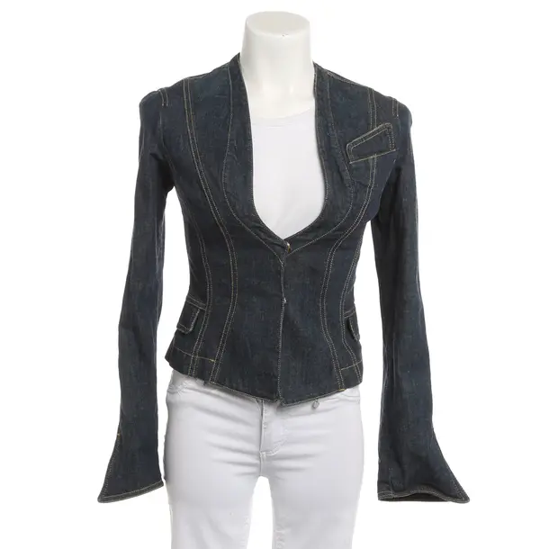 Blazer, in Blu, Cotone, Dolce e Gabbana