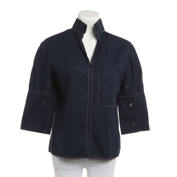 Bluse, in Navy, Baumwolle, Marni