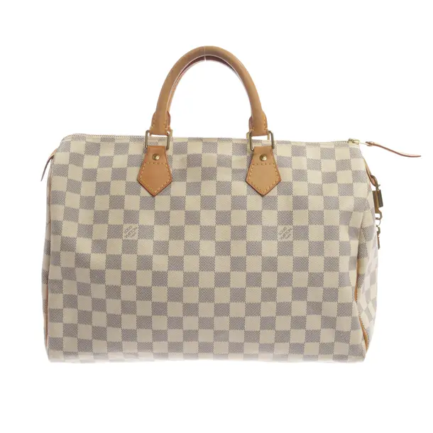 Handtasche, in Beige, Canvas, Louis Vuitton