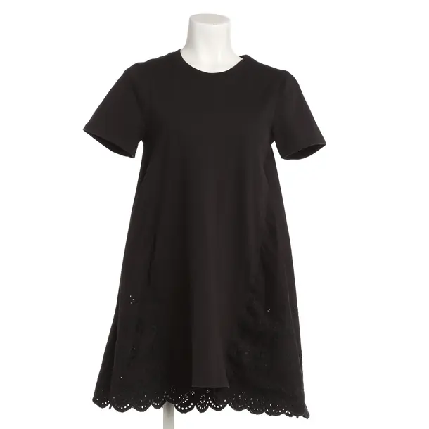 Kleid, in Schwarz, Baumwolle, Alexander McQueen
