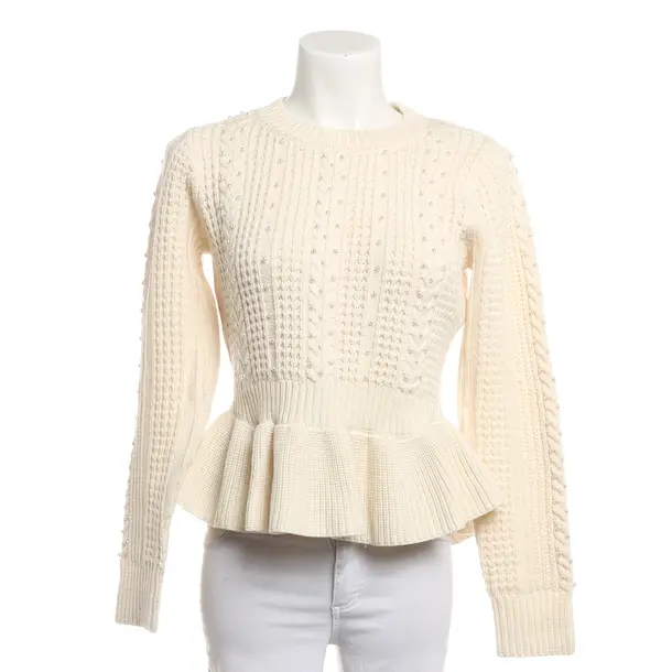 Jumper, in Cream, Wool, Sandro