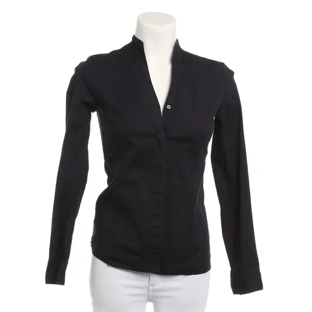 Blouse, in Black, Cotton, Hugo Boss Black Label