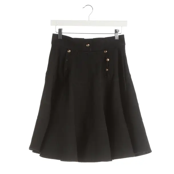 Skirt, in Navy, Polyester, Alexander McQueen