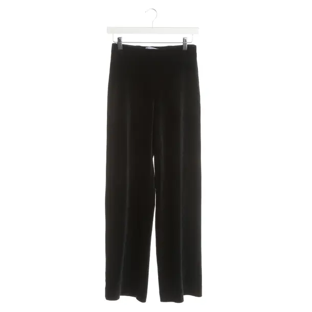 Pants, in Black, Cotton, Raffaello Rossi