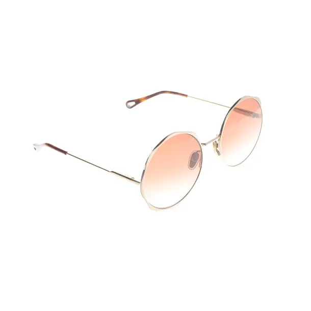 Sonnenbrille, in Silber, Kunststoff / Metall, Chloé