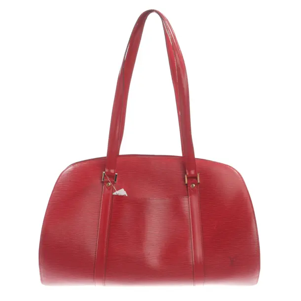 Shoulder Bag, in Red, Canvas, Louis Vuitton