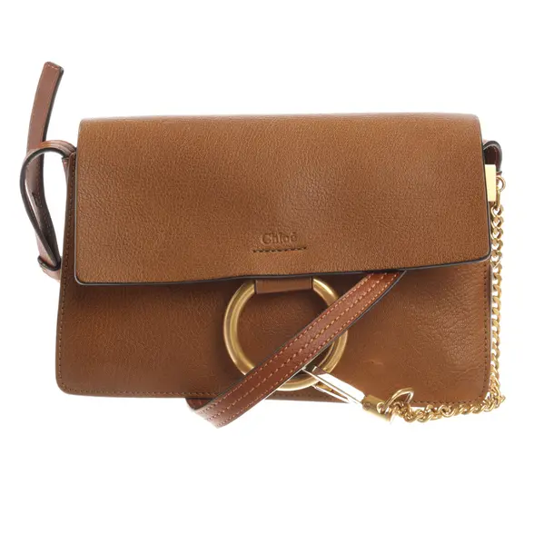 Umhängetasche, in Hellbraun, Leder, Chloé