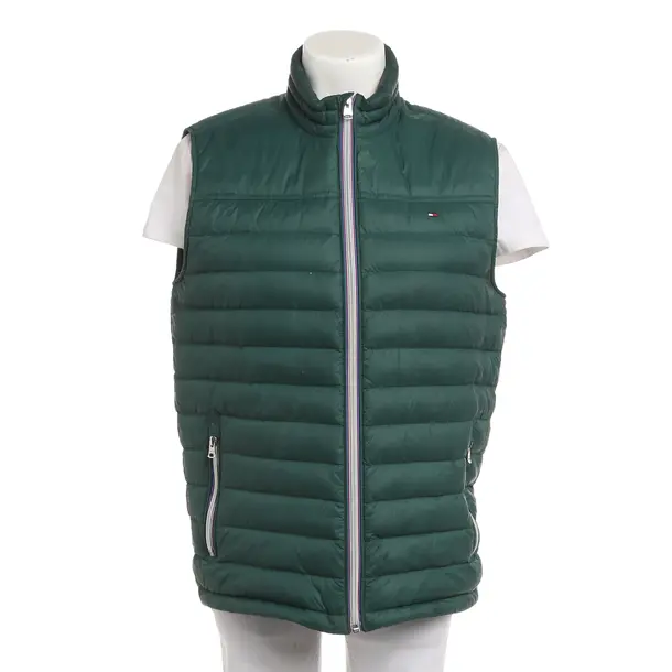 Vest, in Dark Green, Polyester, Tommy Hilfiger
