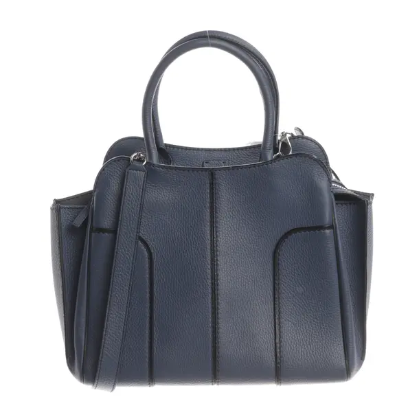 Handtasche, in Blau, Leder, Tod´s