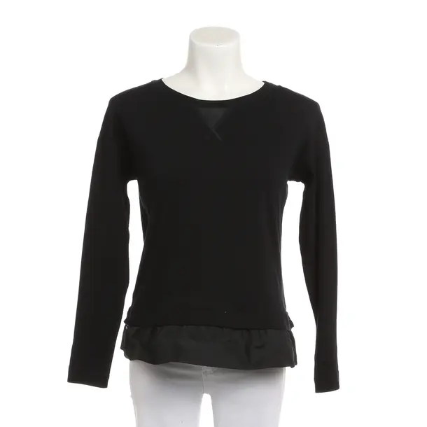 Long Sleeve Shirt, in Black, Cotton, Marc Cain