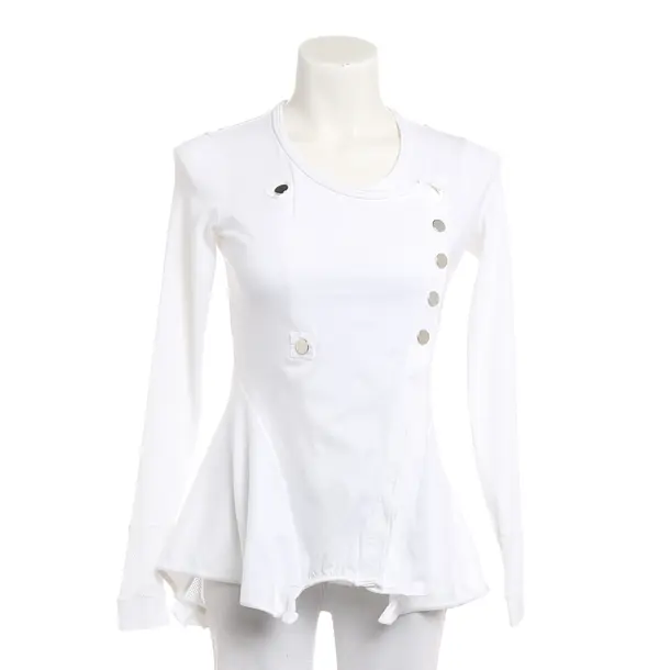 Bluse, in Weiß, Baumwolle, High Use