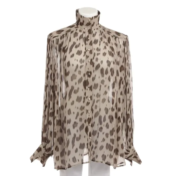 Bluse, in Braun, Seide, Anine Bing