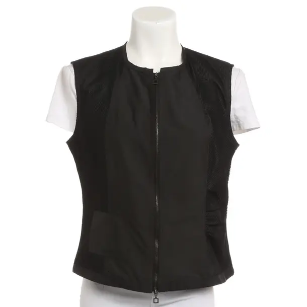 Vest, in Black, Microfiber, Marc Cain